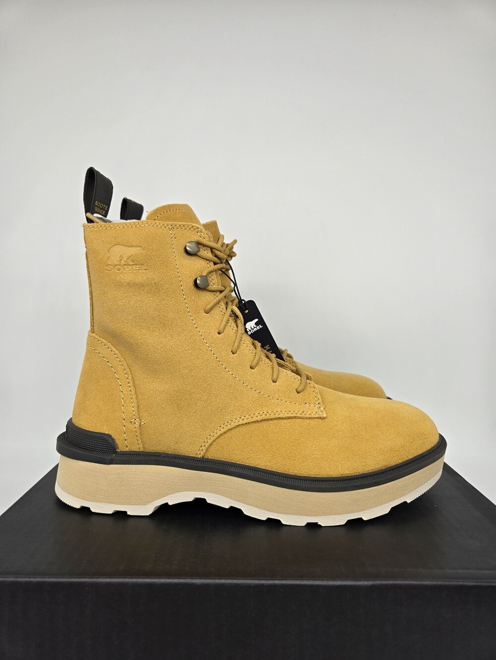 Sorel Women's Hi-line™ Lace Boot Waterproof Shoes Size 9.5 New - Picture 3 of 8